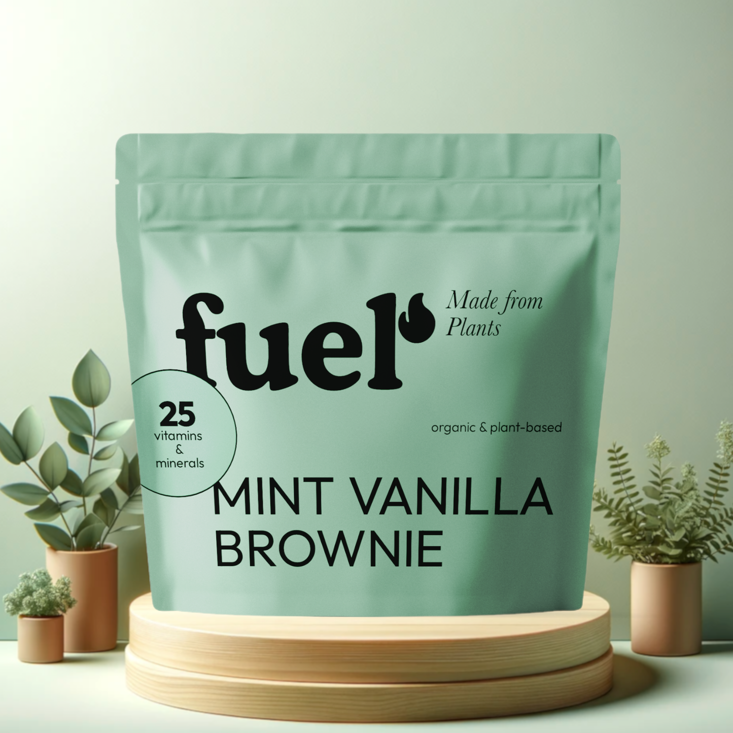 Mint Vanilla Brownie