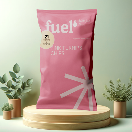 Pink Turnips Chips